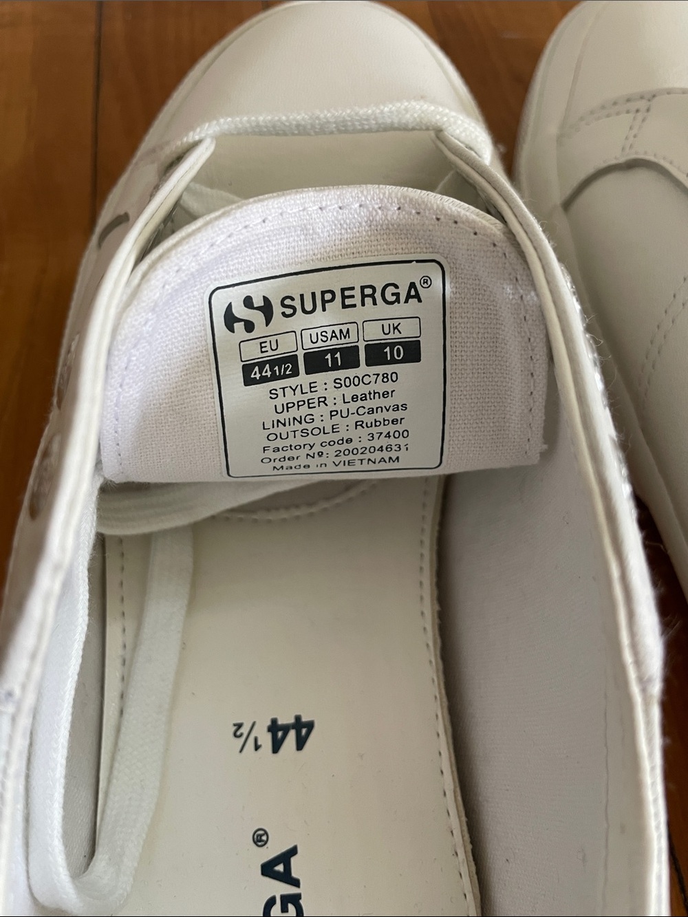 Superga White Sneakers for Men - Picture 5 of 6
